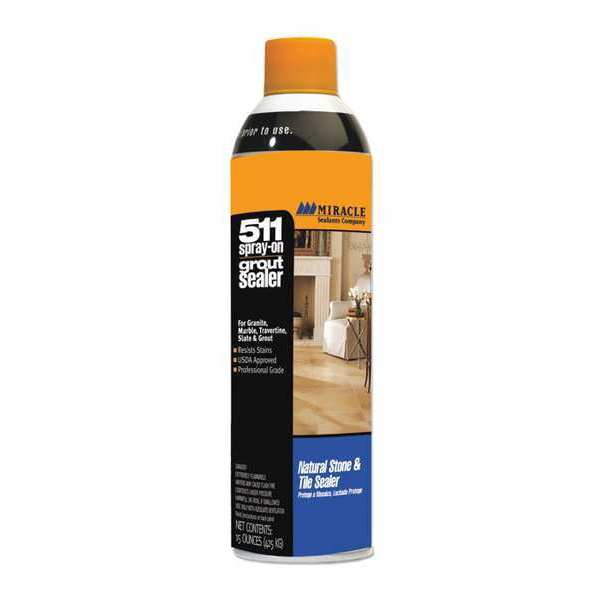 Grout Sealer, Aerosol Can, 15 oz., PK6