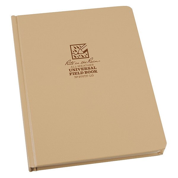 Book, Universal, 80 Sheets, Tan Cover
