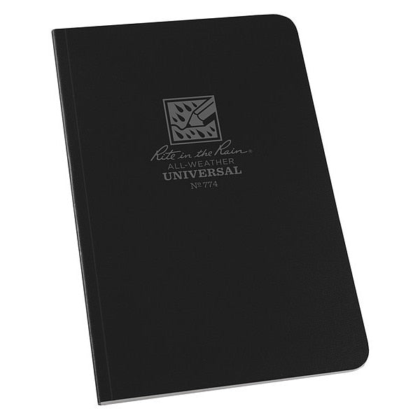 Pocket Book, 64 Sheets, Black Cover, 32lb
