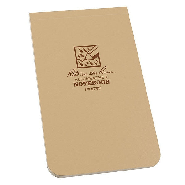 Pocket Book, 50 Sheets, Tan Paper, 20lb