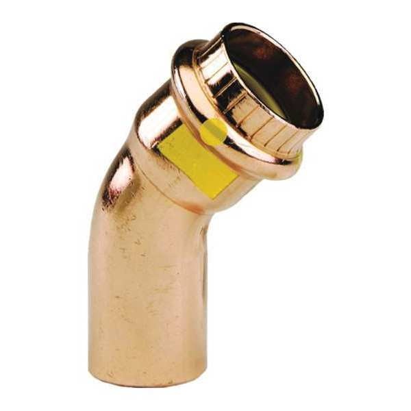 Viega ProPress 45 street elbow, 1-1/2