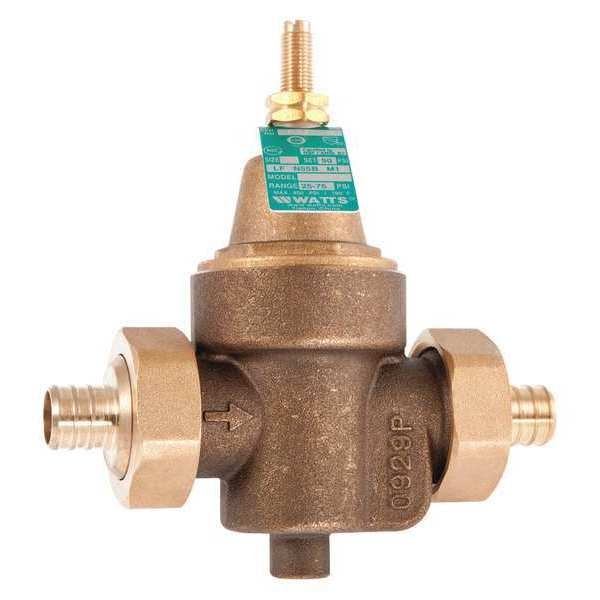 Water Pressure Reducing Valve, 4-1/4 in.L