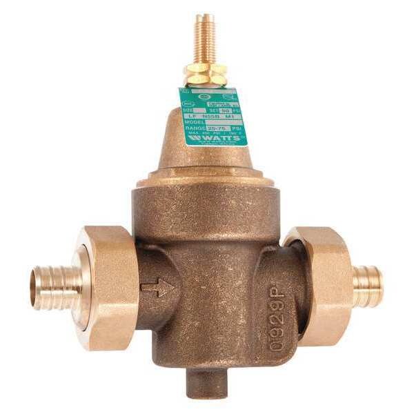 Water Pressure Reducing Valve, 5-1/4 in.L