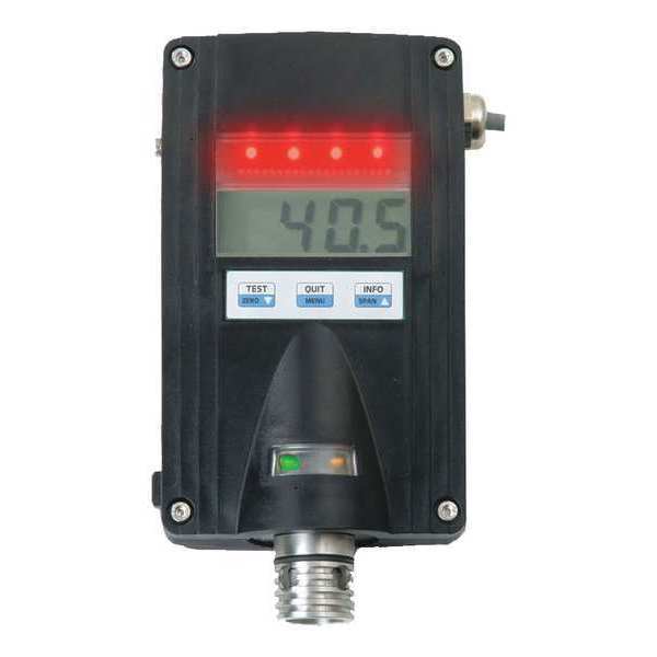Transmitter, CH4, LCD, 7.63 in H, Black