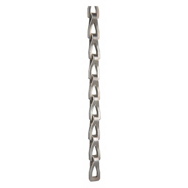 Chain, Sash, Flat, 100 ft., 131 lb., Weldless