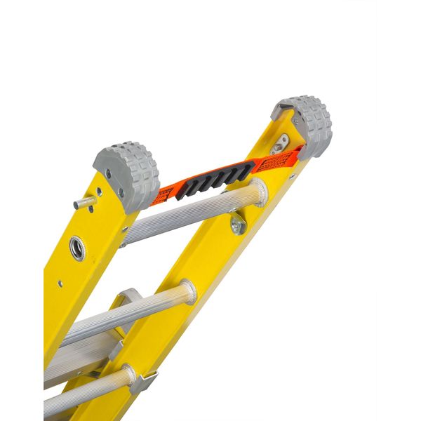 Multipurpose Ladder, Extension, Stepladder Configuration, 13 ft, Fiberglass