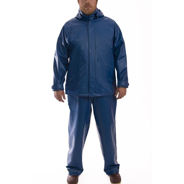 Eclipse Flame-Resistant Jacket, Blue, 5XL, 33 in. L