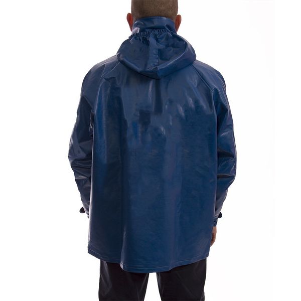 Eclipse Flame-Resistant Jacket, Blue, 5XL, 33 in. L