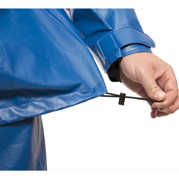 Eclipse Flame-Resistant Jacket, Blue, 5XL, 33 in. L