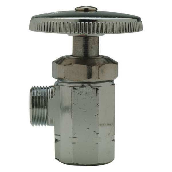 Angle Stop Valve, 2-1/2 in. Chrome
