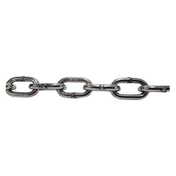 Chain, 100 ft L, Working Load Limit 410 lb