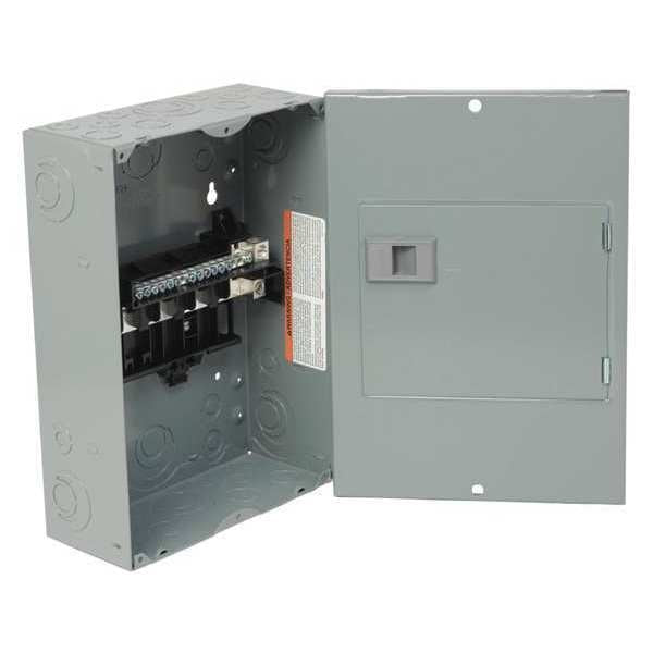 Load Center, 8 Spaces, 100 Amps, 240V, QO Circuit Breaker Type