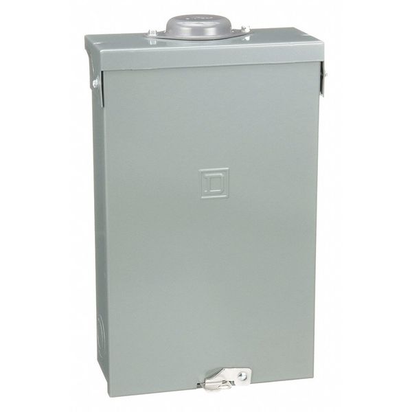 Load Center, 125 Amps, 240V, HOM Circuit Breaker Type