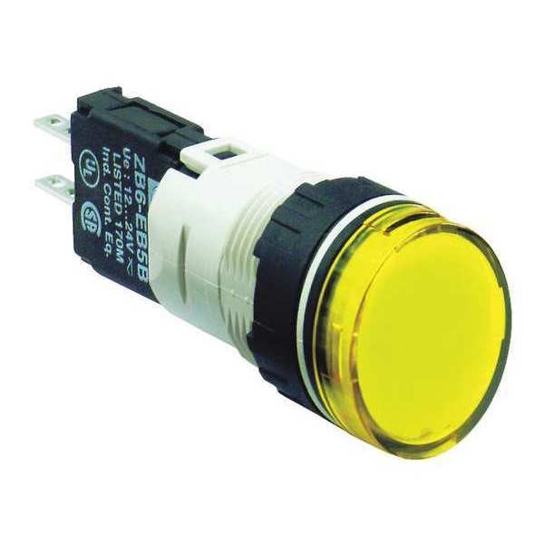 Pilot Light Complete, LED, Yellow