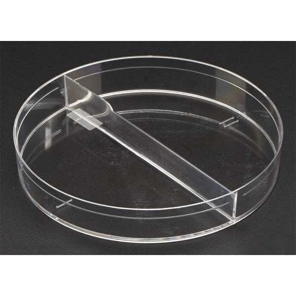 Petri Dish, Polystyrene, 14mL, 2 Well, PK500