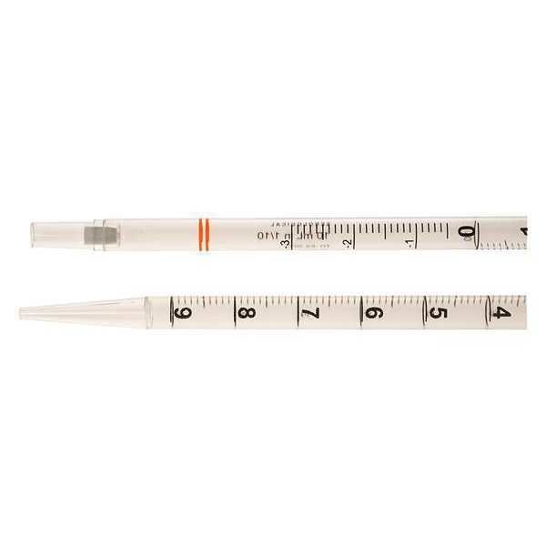 Pipette, Orange, Class A, 34.5 cm L, PK200