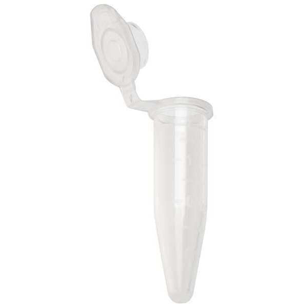 Centrifuge Tube, Natural, 41mm L, PK1000
