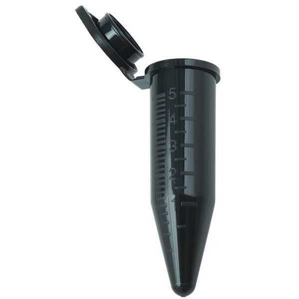 Centrifuge Tube, Black, 60mm L, PK100