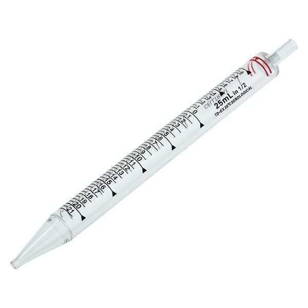 Pipette, Plastic, Class A, 23.5 cm L, PK100
