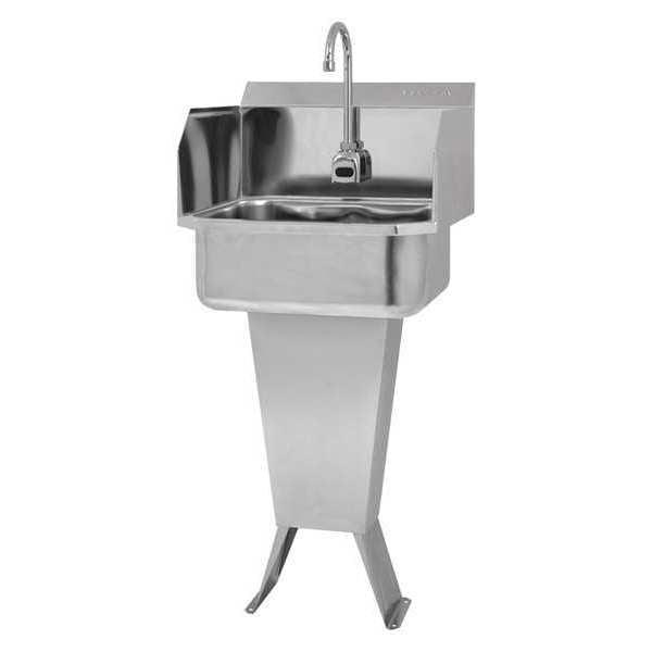 Hand Sink, 46 in. H, SS, Battery Sensor