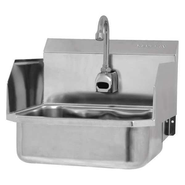 Hand Sink, 15-1/4 in. W, AC Sensor
