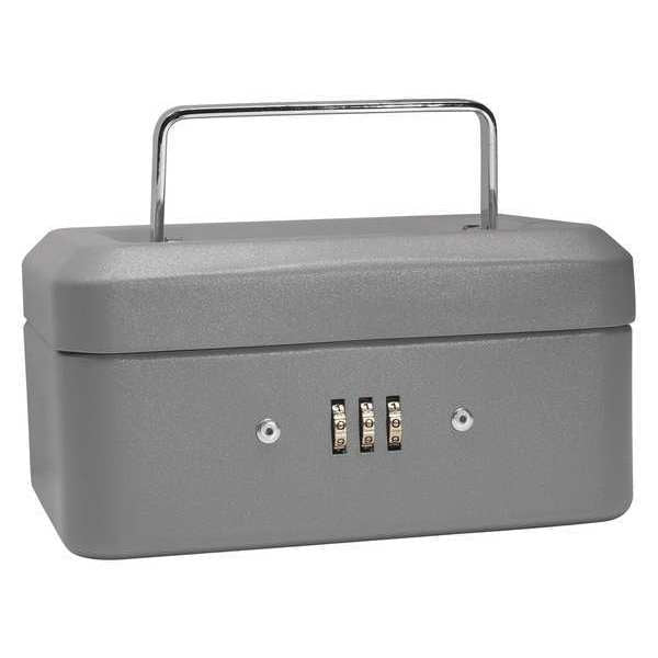 Cash Box, Compartments 4, 2 in. H