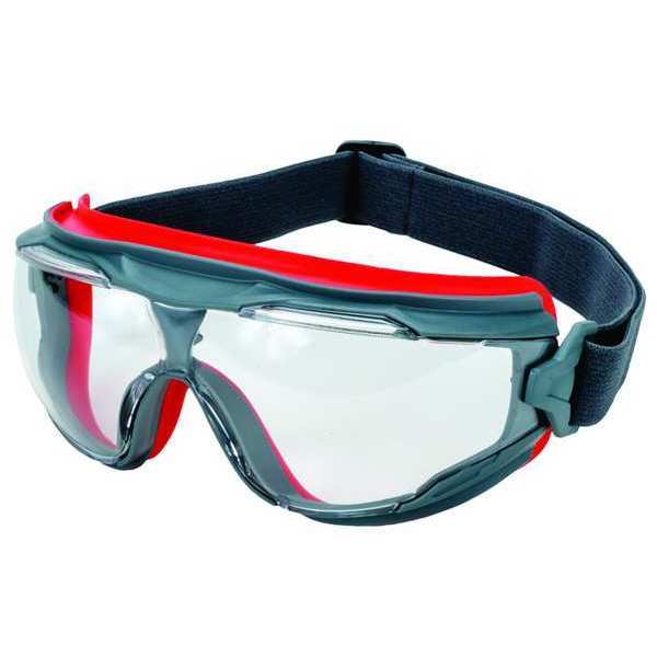 Safety Goggles, GoggleGear 500 Series, Scotchgard Anti-Fog, Clear Lens