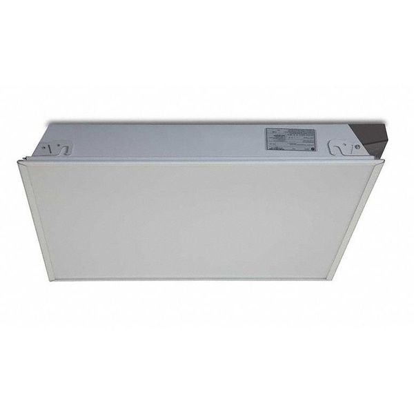 LED Recessed Troffer, 23-45/64inL, 3300 lm