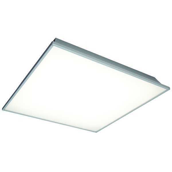 LED Recessed Troffer, 23-45/64inL, 3300 lm