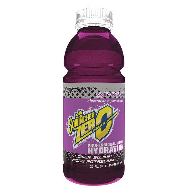 Sugar Free Sports Drink Grape 20 oz., PK24