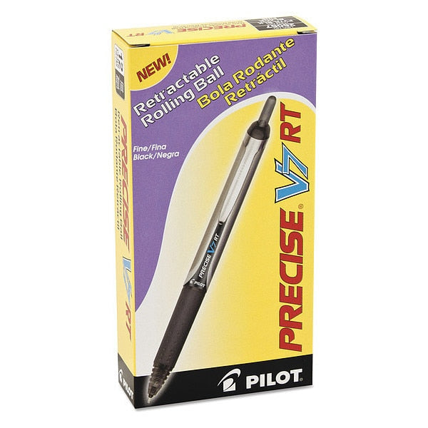 Rollerball Pen, Fine 0.7 mm, Black PK12