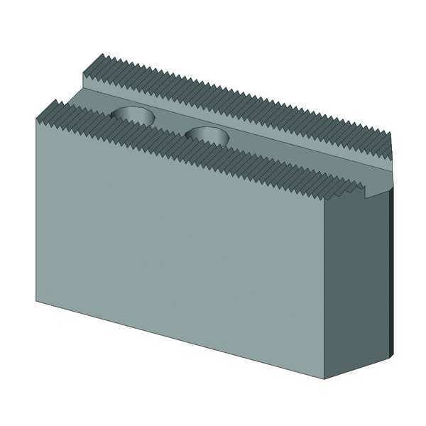 Soft Top Jaw Set, Steel, 10mm, PK3