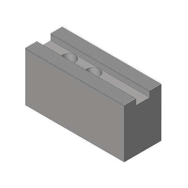 Soft Top Jaw Set, Aluminum, 12mm, PK3