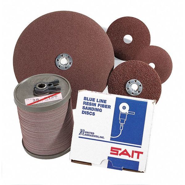 SAIT 60074 AZ-X Zirconium Blend Economical Fiber Disc, 7
