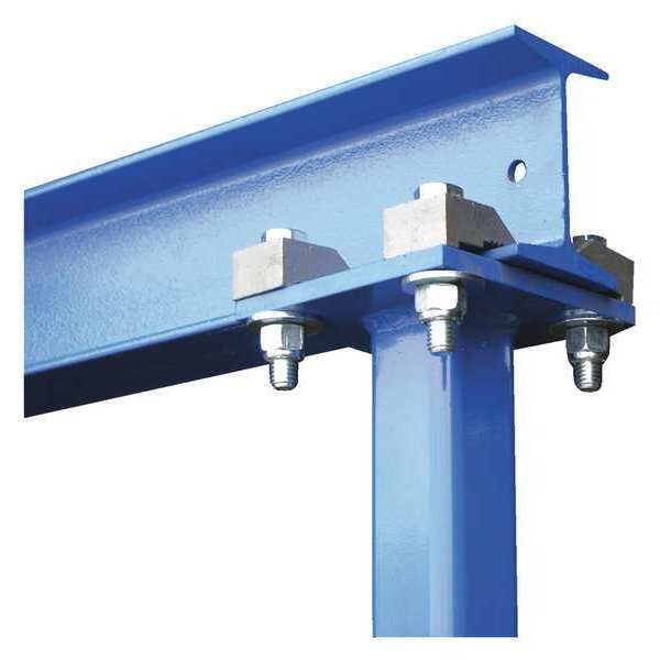 Portable Gantry Crane, Steel, Blue, 2000lb.