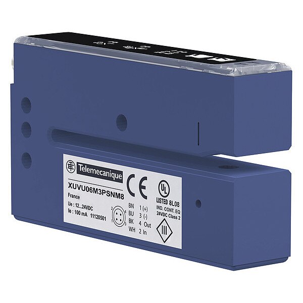 Ultrasonic Label Sensor Npn M8 4P