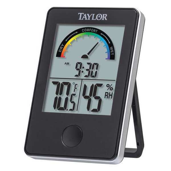 Digital Hygrometer, Indoor, 14 to 122 F