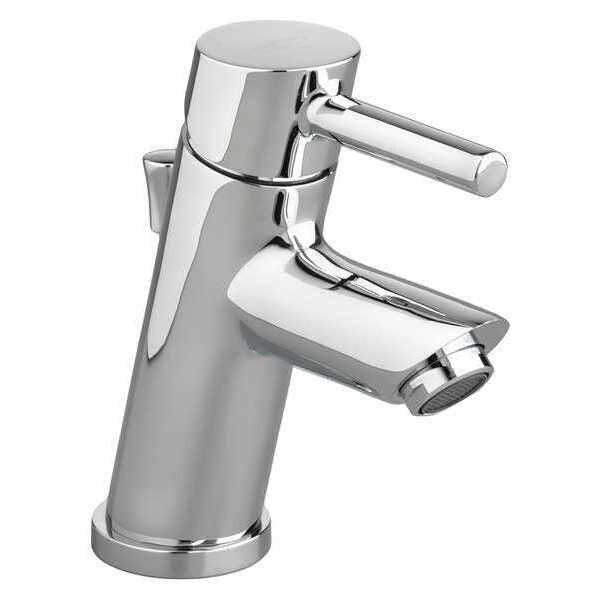 Single Handle Single Hole Mount, 1 Hole Bathroom Faucet, Polished chrome