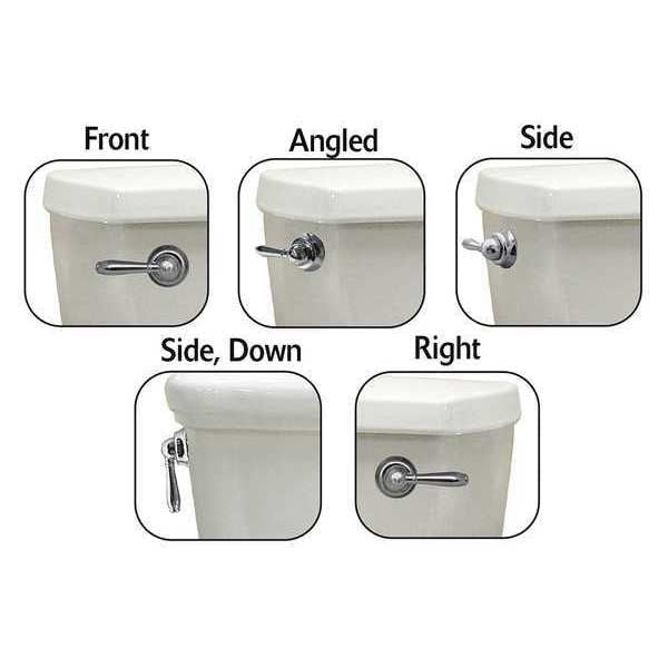 Faucet Trip Lever, Universal, SS, Chrome