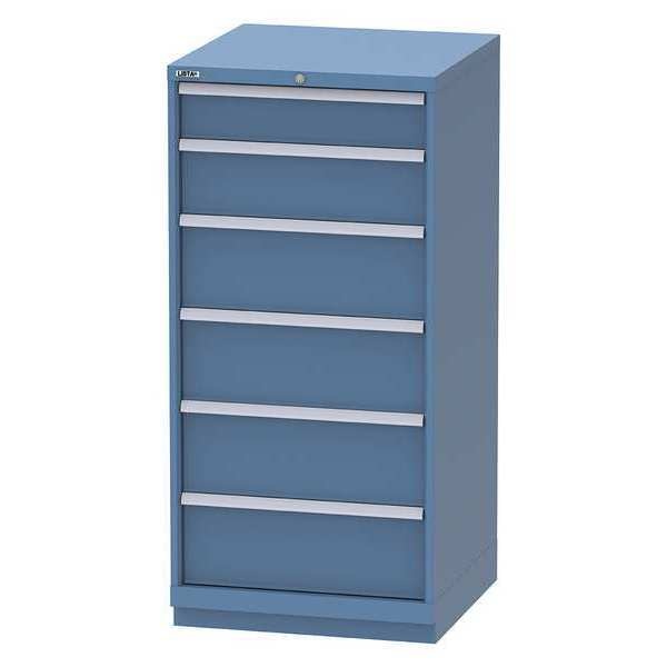Modular Drawer Cabinet, Bright Blue