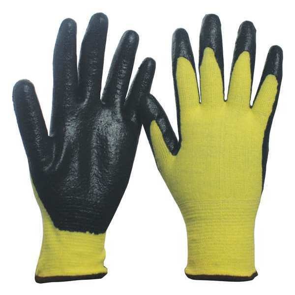 Cut Resistant Coated Gloves, A2 Cut Level, Nitrile, 2XL, 1 PR