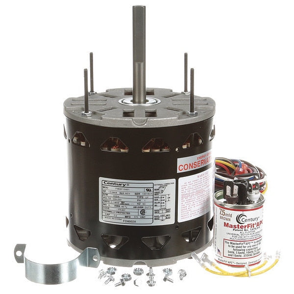 Direct Drive Blower Motor, 1/3, 1/8HP