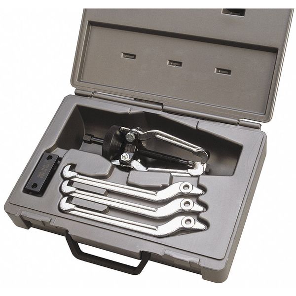 Puller Set, 9 Pieces, Locking, 2 and 3 Jaws