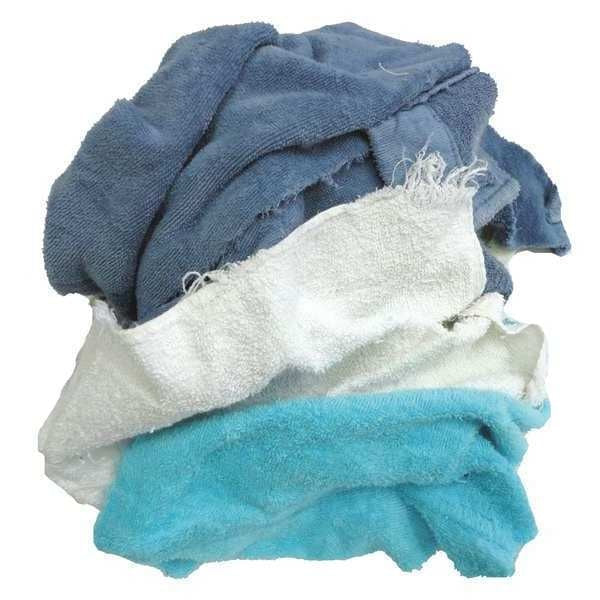 Colored Terry Cloth Rags, Pallet, 630 lb.
