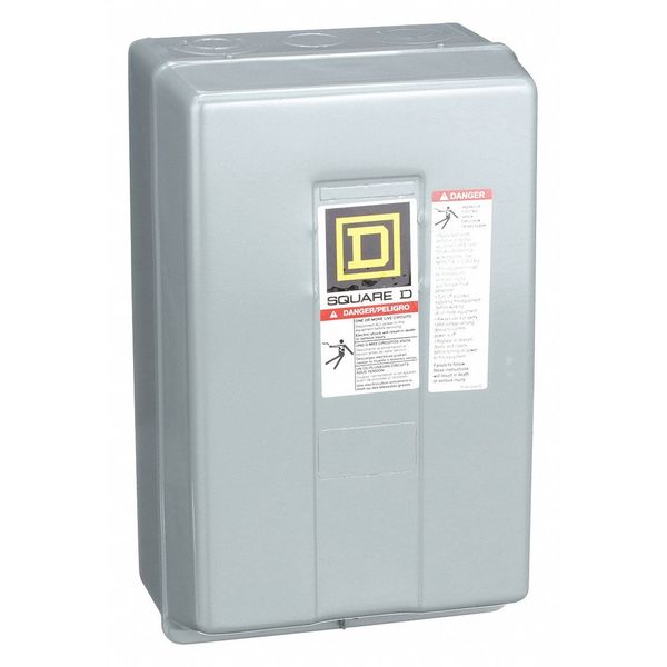 Mech Held Ltg Contr 30A 6Pole Nema1 Encl