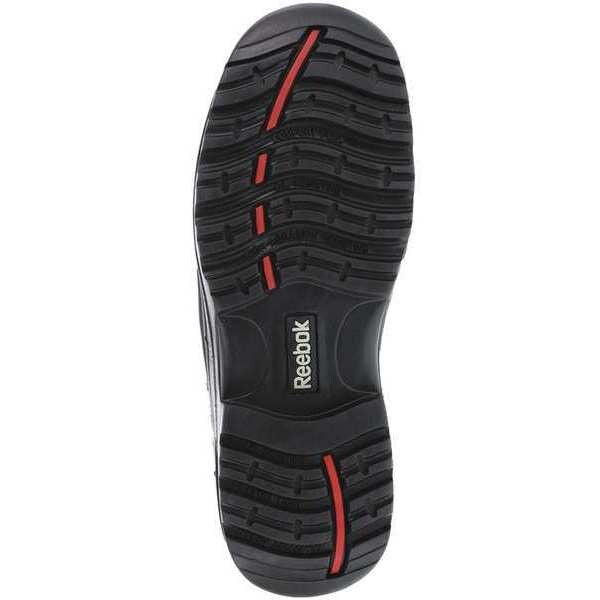 Work Boots, 7-1/2 Sz, M, Blk, 6inH, Womens, PR