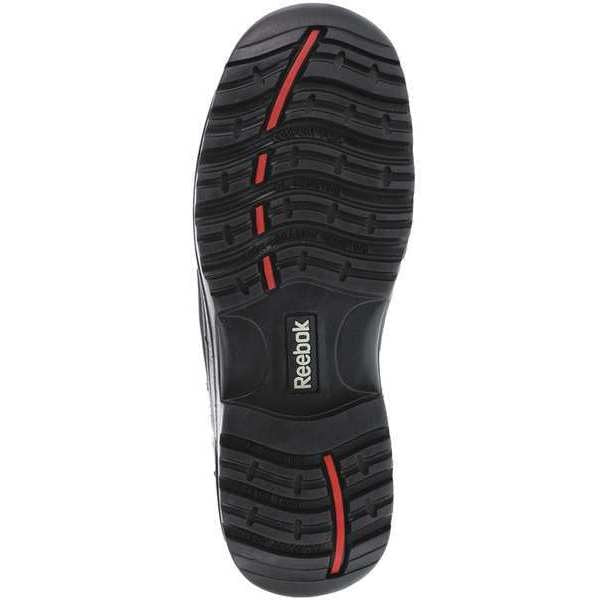 Work Boots, 6 Sz, M, Blk, 6 in. H, Womens, PR