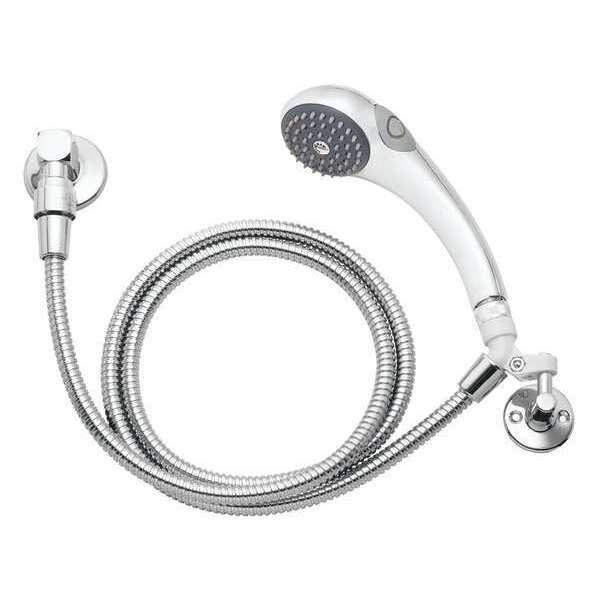 wall, Commercial Hand Shower, Polished Chrome, Wall