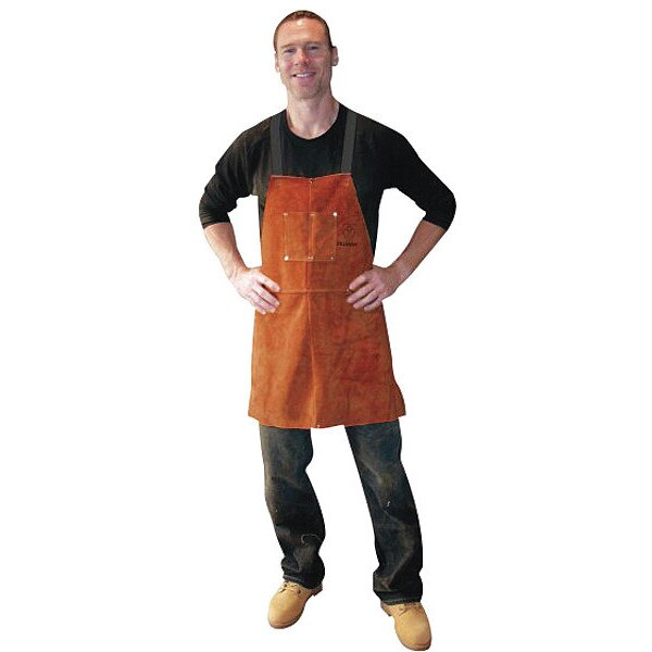 28In Choc Bib Apron