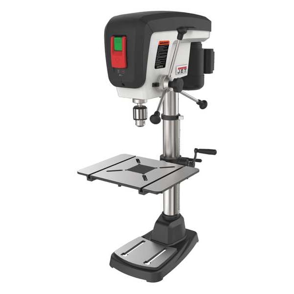 Bench Drill Press, Belt Drive, 3/4 hp, 120 V, 15 in Swing, 16 Speed